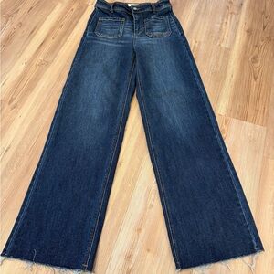 OAT New York High Waist/Wide Leg Jeans-Size 0